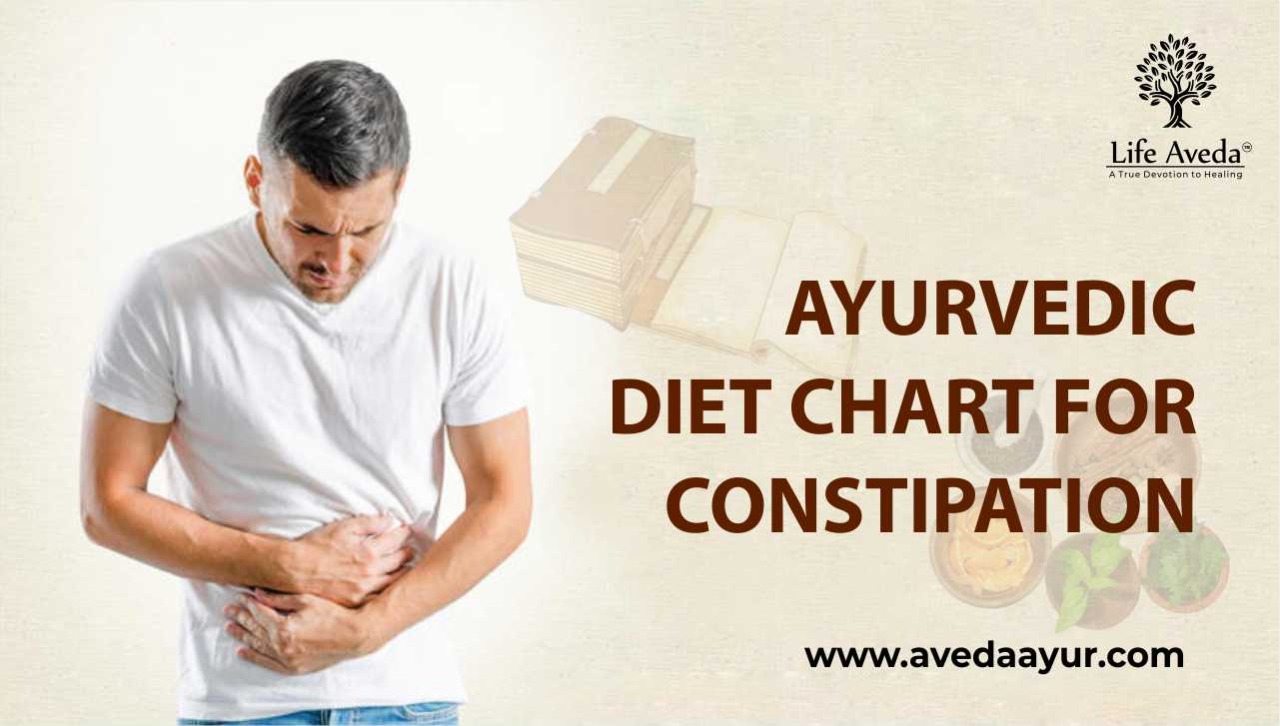 Ayurvedic Diet chart for Constipation