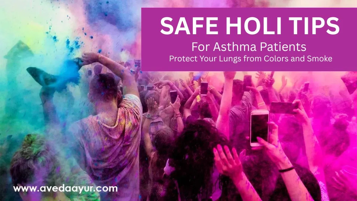 Safe Holi tips for asthma patients to prevent attacks and protect respiratory health from colors, dust, and smoke