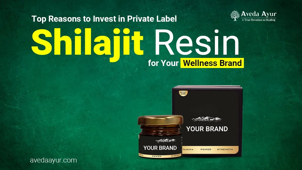 Top Reasons to Invest in Private Label Shilajit Resin for Your Wellness Brand
