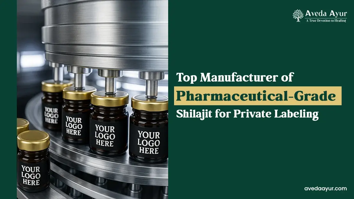 Top Manufacturer of Pharmaceutical-Grade Shilajit for Private Labeling