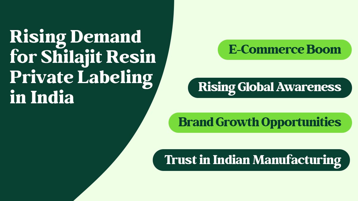 Shilajit Resin Private Labelling in India