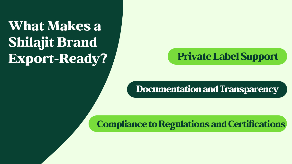 Shilajit Export-Ready