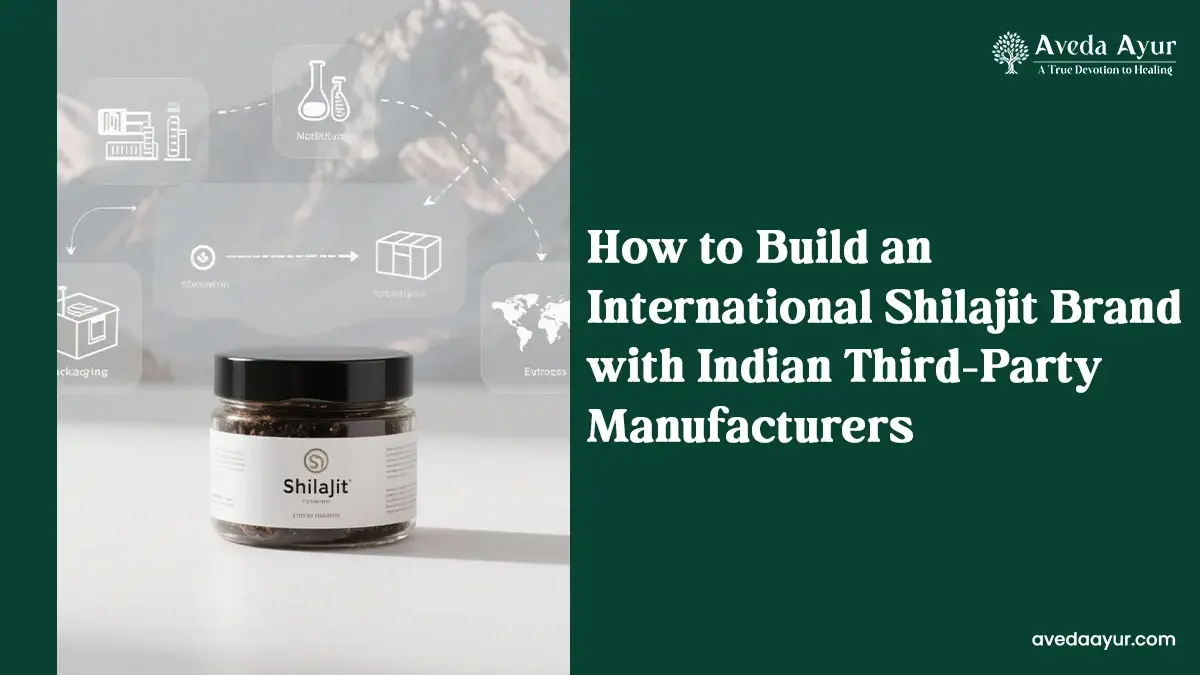 How to Build an International Shilajit Brand with Indian Third-Party Manufacturers