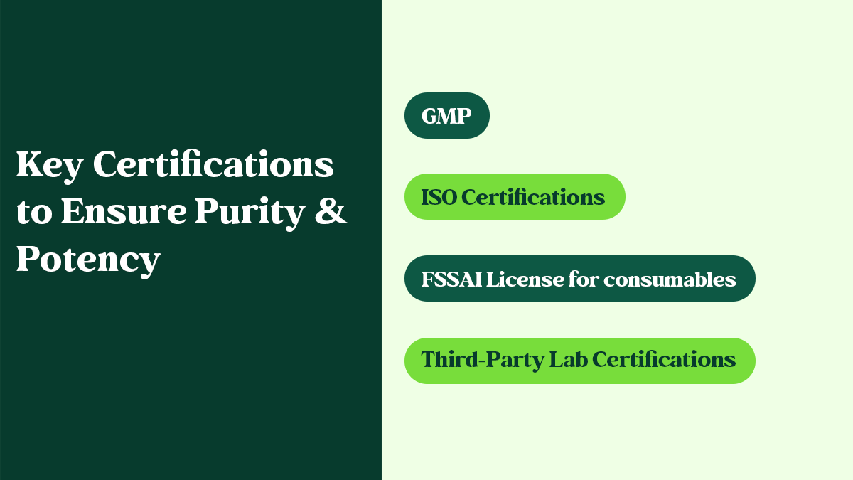 Certifications