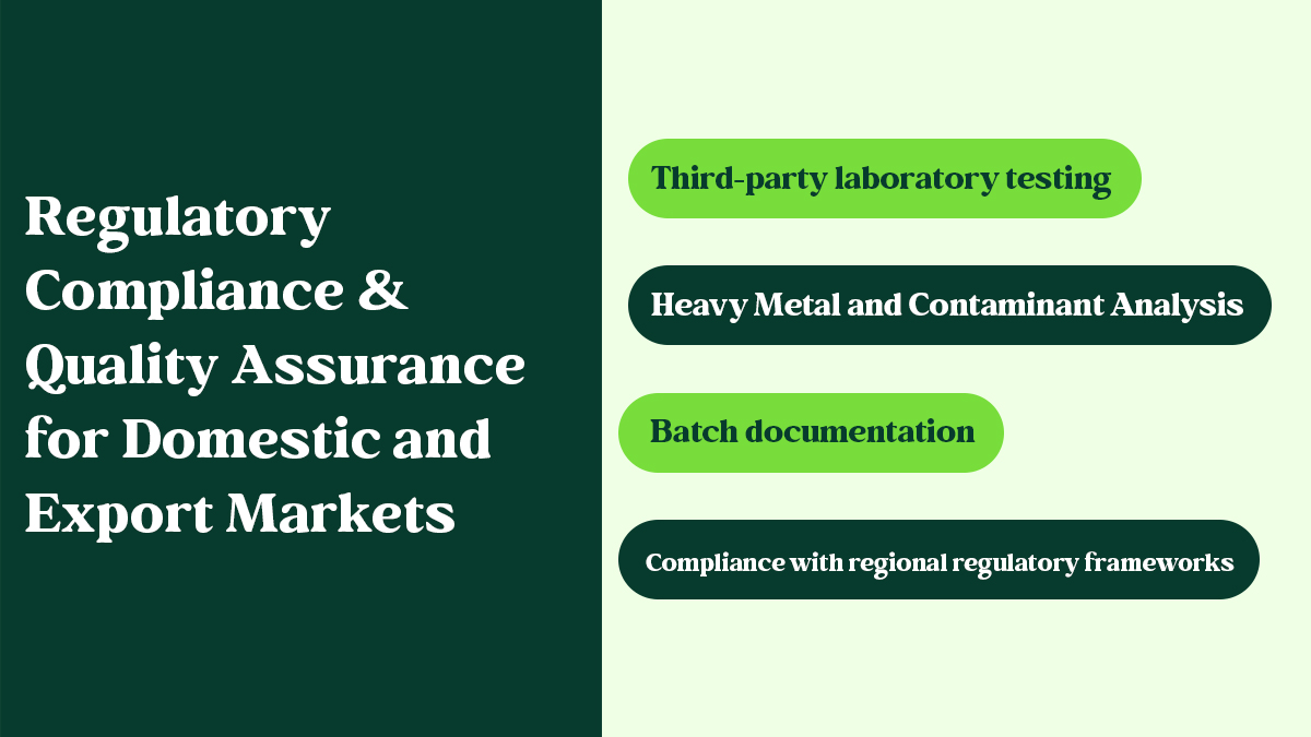 Domestic and Export Markets