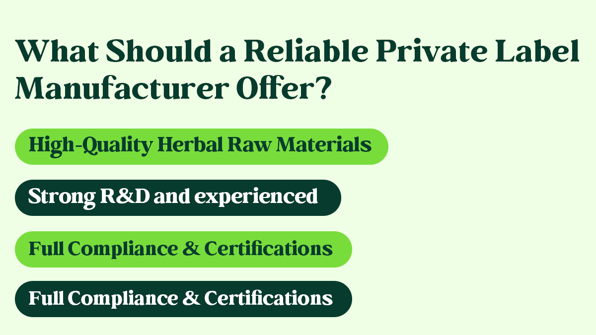 Private Label Manufacturer