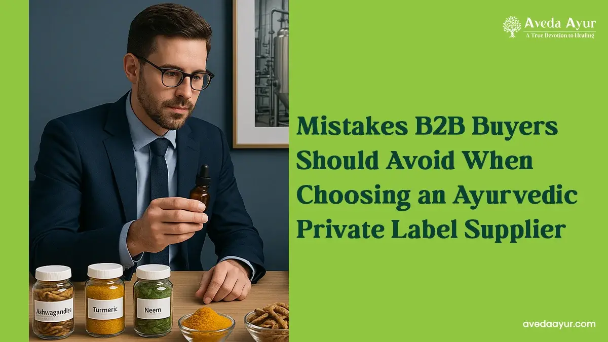 Ayurvedic Private Label Supplier