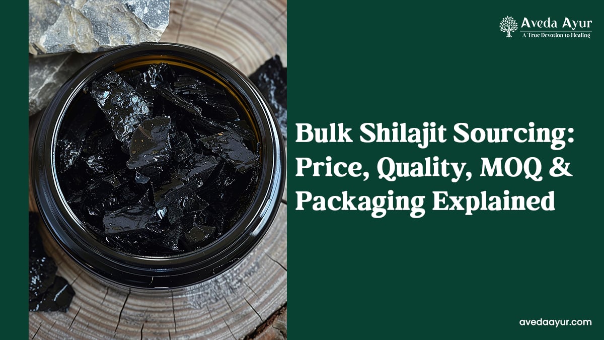 Bulk Shilajit Sourcing