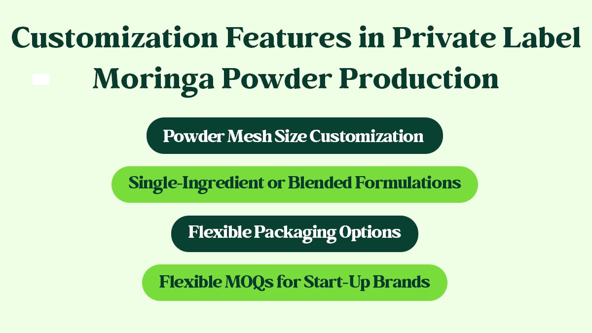 Private Label Moringa
