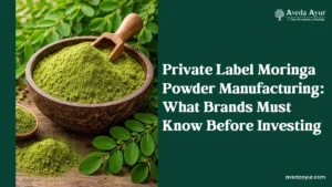 Private Label Moringa Powder Manufacturingc