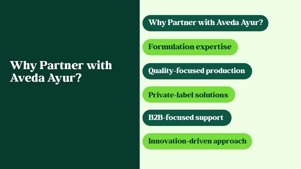 Why Partner with Aveda Ayur