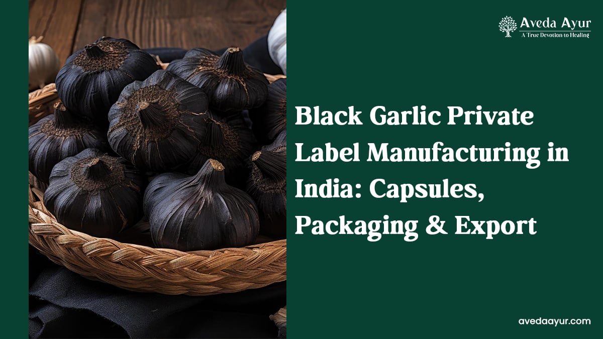 Black Garlic Private Label Manufacturing