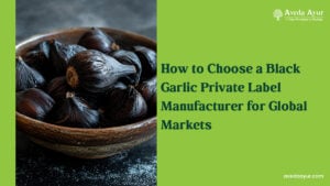 Black Garlic Private Label Manufacturer