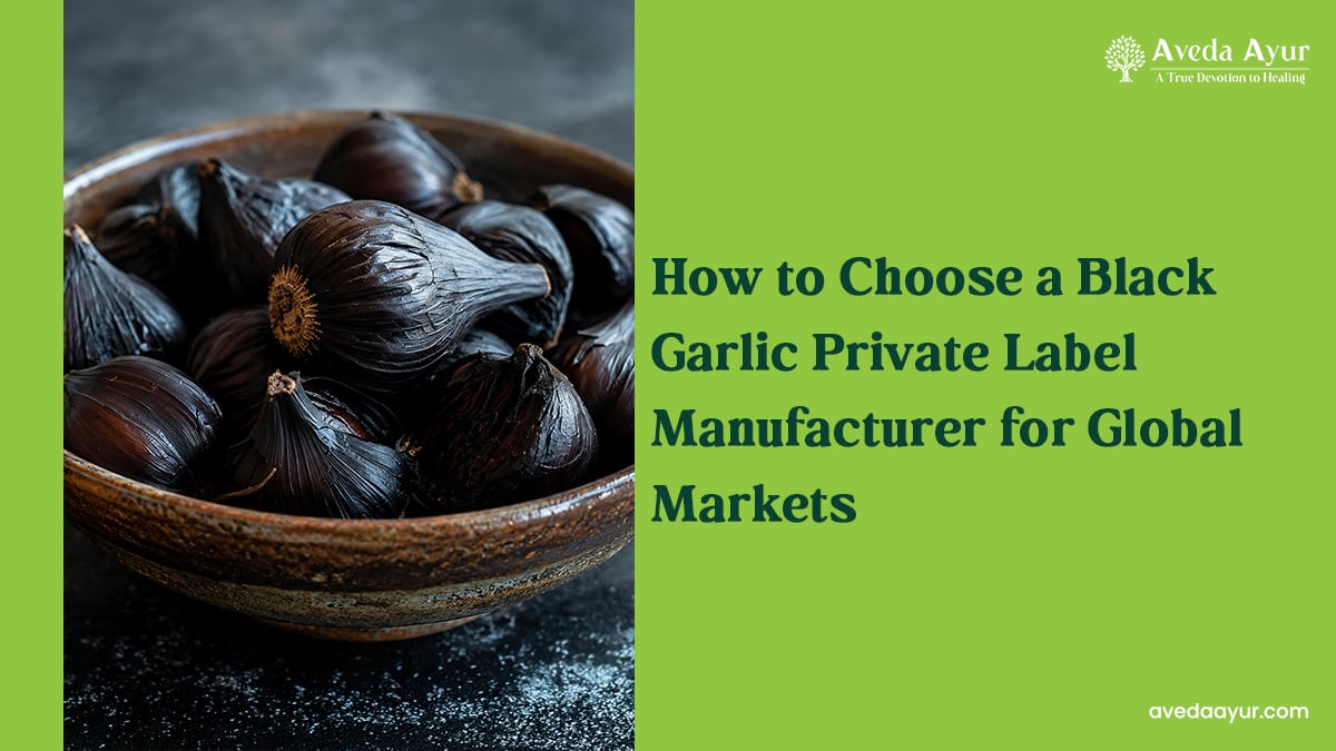 Black Garlic Private Label Manufacturer